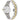 Versace Gray Stainless Steel Dress Watch