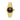 Versace Gold Stainless Steel Dress Watch