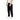 Armani Exchange Black Cotton Skinny Pants