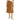 Tommy Hilfiger Brown Recycled Polyester Midi Skirt