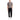Armani Exchange Black Polyester Casual Pants