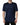 Dolce & Gabbana Dark Blue Silk Short Sleeve CrewNeck T-shirt
