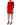 Dolce & Gabbana Red Heart Emmbellished Wool Mini  Dress