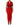 Dolce & Gabbana Red Halter Corset Sleeveless Sheath  Dress