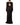 Dolce & Gabbana Black Floral Lace Sheath Long Maxi Dress