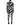Dolce & Gabbana Black White Polyester Zebra Pattern Jumpsuit