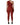 Dolce & Gabbana Black Red Nylon Leopard Pattern Jumpsuit