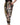 Dolce & Gabbana Black ColorSplash Effect Cargo Cropped Pants