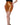 Dolce & Gabbana Metallic Orange Ruched Lame Bodycon Mini Skirt
