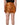 Dolce & Gabbana Metallic Orange Ruched Lame Bodycon Mini Skirt