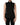 Dolce & Gabbana Black Cotton Sleeveless Collared Blouse Top