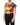 Dolce & Gabbana Multicolor Graffiti Crystals Crop Jersey Top