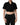 Dolce & Gabbana Black Collared Short Sleeves Cropped Blouse Top