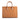 Michael Kors Brown Leather Shoulder Bag