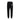 Dolce & Gabbana Black Cotton Casual Pants