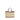 Valentino Garavani Beige Raffia Shoulder Bag