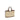 Valentino Garavani Beige Raffia Shoulder Bag