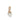 Santoni White Calf Leather Bos Taurus Flat Sandals