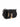 Versace Black Leather Quilted Shoulder Strap Bag