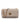 Versace Taupe Quilted Leather Shoulder Strap Bag