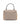 Versace Taupe Quilted Leather Handbag