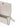 Jimmy Choo White Avenue Leather Shoulder Strap Bag