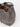 Jimmy Choo Dark Grey Bon Bon Suede Bucket