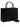 Jimmy Choo Black Avenue S Tote Leather Handbag
