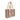 Chloé Brown Linen Tote Bag