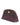 Dolce & Gabbana Dark Purple Leather DG Logo Zip Around Hand Purse Wallet