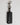Dolce & Gabbana Black DG Logo Leather Silver Metal Keyring Men Keychain