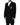 Dolce & Gabbana Black Heraldic Patch Single Breasted Blazer Jacket