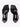 Jimmy Choo Black Leather Verity 100 Sandals
