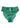 Dolce & Gabbana Green Lace Nylon DG Lingerie Panty Brief Underwear