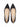 Jimmy Choo Black Coarse Glitter Fabric Alina Ballet Flat
