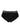 Dolce & Gabbana Black Nylon Stretch Coulotte Panty Underwear