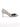 Jimmy Choo Silver Fine Glitter Fabric Romy 60 Pumps