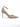 Jimmy Choo Taupe Grey Calf Leather Leona 85 Pumps
