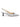 Jimmy Choo Silver Fine Glitter Amita 45 Slingback Pumps