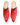 Dolce & Gabbana Red Suede Heel Mule Shoes