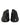 Dolce & Gabbana Black Sequined Mules Shoes