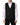Dolce & Gabbana Black Wool Single Breasted Men Waistcoat Vest