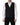 Dolce & Gabbana Black Wool Single Breasted Men Waistcoat Vest