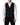 Dolce & Gabbana Black Wool Single Breasted Waistcoat Vest