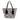 Marc Jacobs Small Black White Monogram Print Saffiano Leather Tote Crossbody Bag