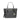 Michael Kors XS Carry All Jet Set Travel Womens Tote (BLACK SIG/GOLD)