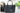 Michael Kors XS Carry All Jet Set Travel Womens Tote (BLACK SIG/GOLD)