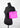 Marc Jacobs Small Neon Fuchsia Nylon Fabric Tote Convertible Bag Purse