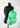 Versace Large Bright Green Nylon Fabric Medusa Shoulder Backpack Bookbag