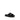 Moncler Black Rubber Flat Sandals